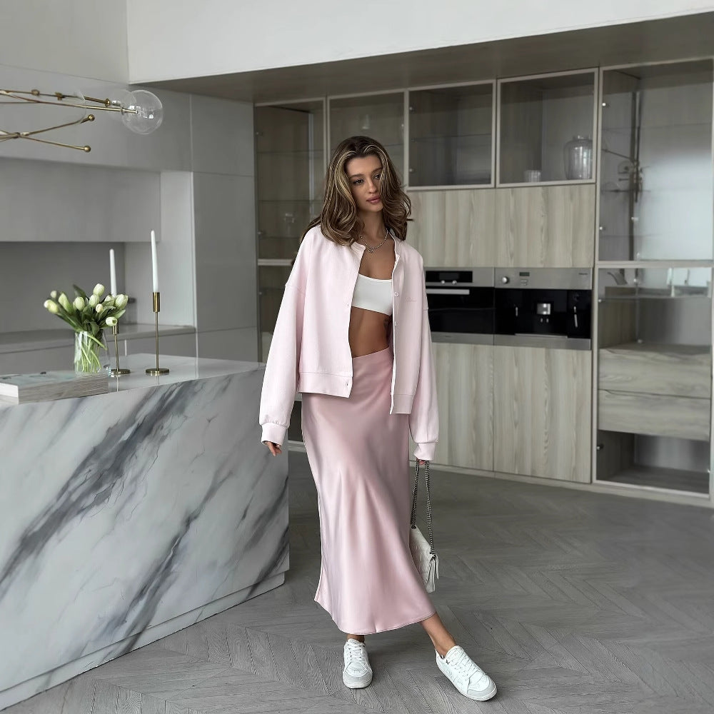 Women's casual cardigan with delicate button details NOVAE