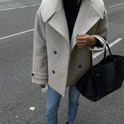 Women's oversized wool coat NOVAE