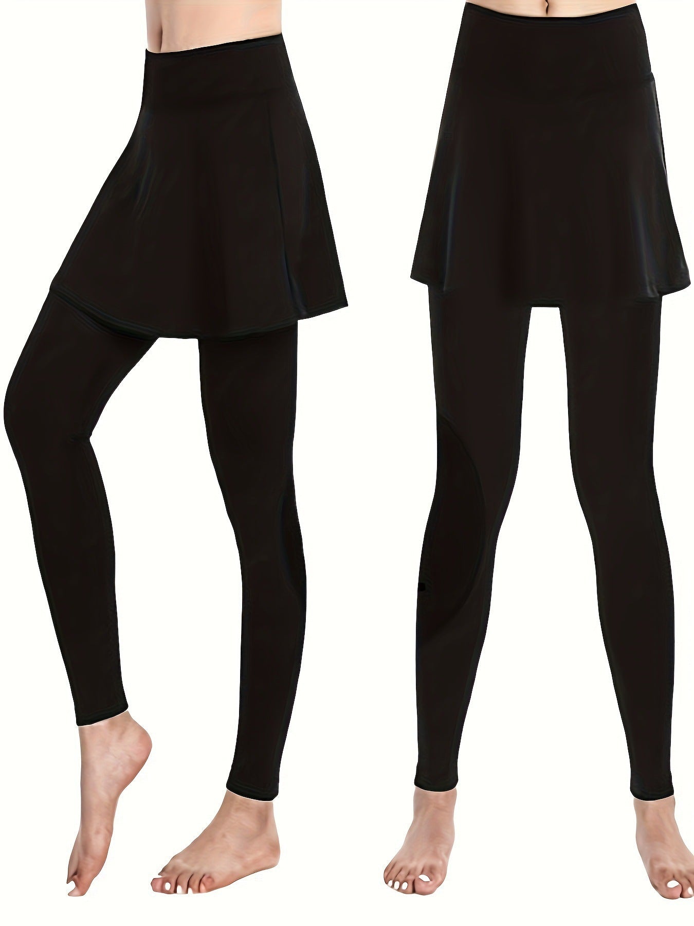 Women's leggings with integrated skirt cut NOVAE
