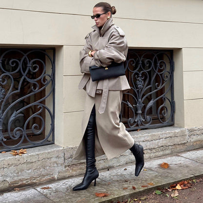 Women's fashionable trench coat NOVAE