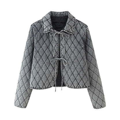 Women's quilted jacket with a relaxed fit NOVAE