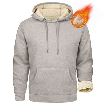 Men's fleece hoodie with cozy inner lining NOVAE