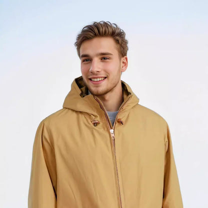 Men's functional transitional jacket with detachable hood NOVAE