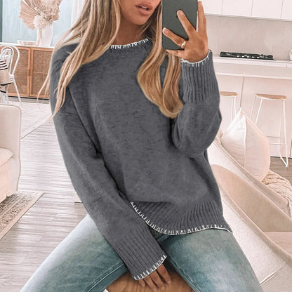 Women's Plus Size Knit Sweater NOVAE