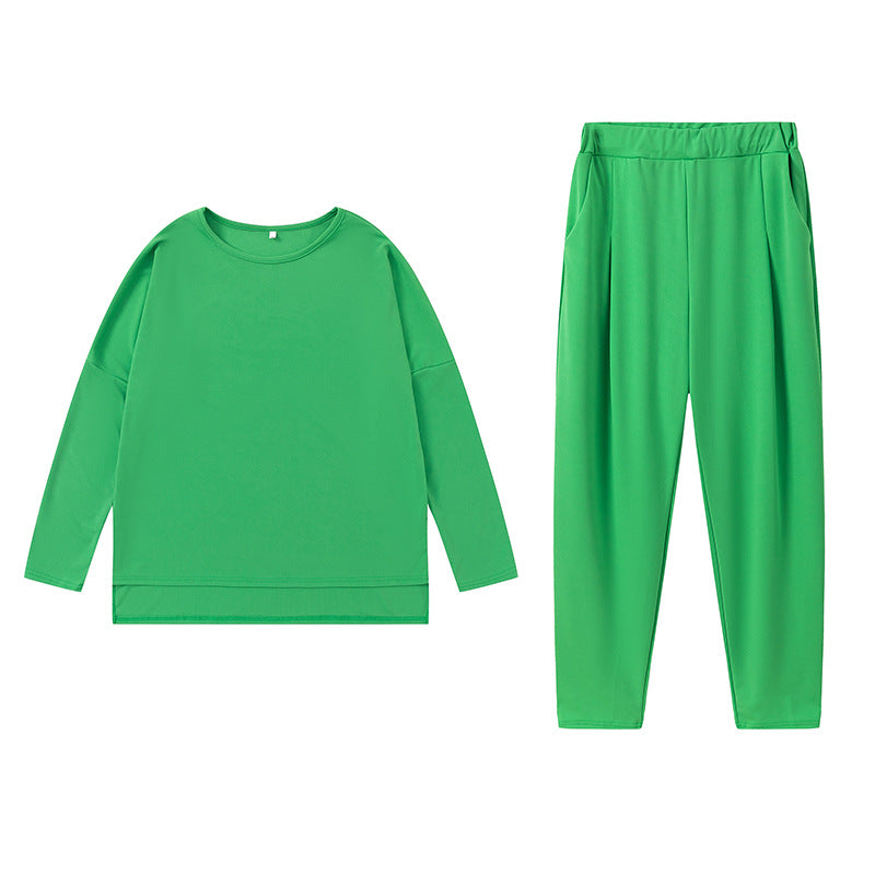 Women's Comfortable Loungewear Set with Elastic Waistband and Stylish Cut NOVAE