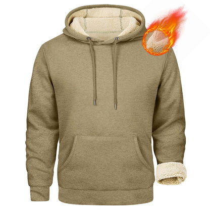 Men's fleece hoodie with cozy inner lining NOVAE