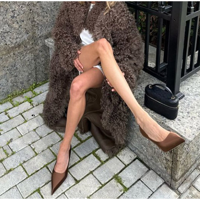 Women's Luxury Faux Fur Oversized Coat NOVAE