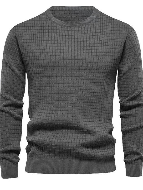Men's structured knit sweater NOVAE