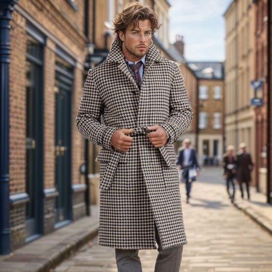 Men's classic wool coat NOVAE