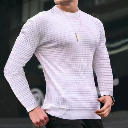 Men's pullover with structured design NOVAE