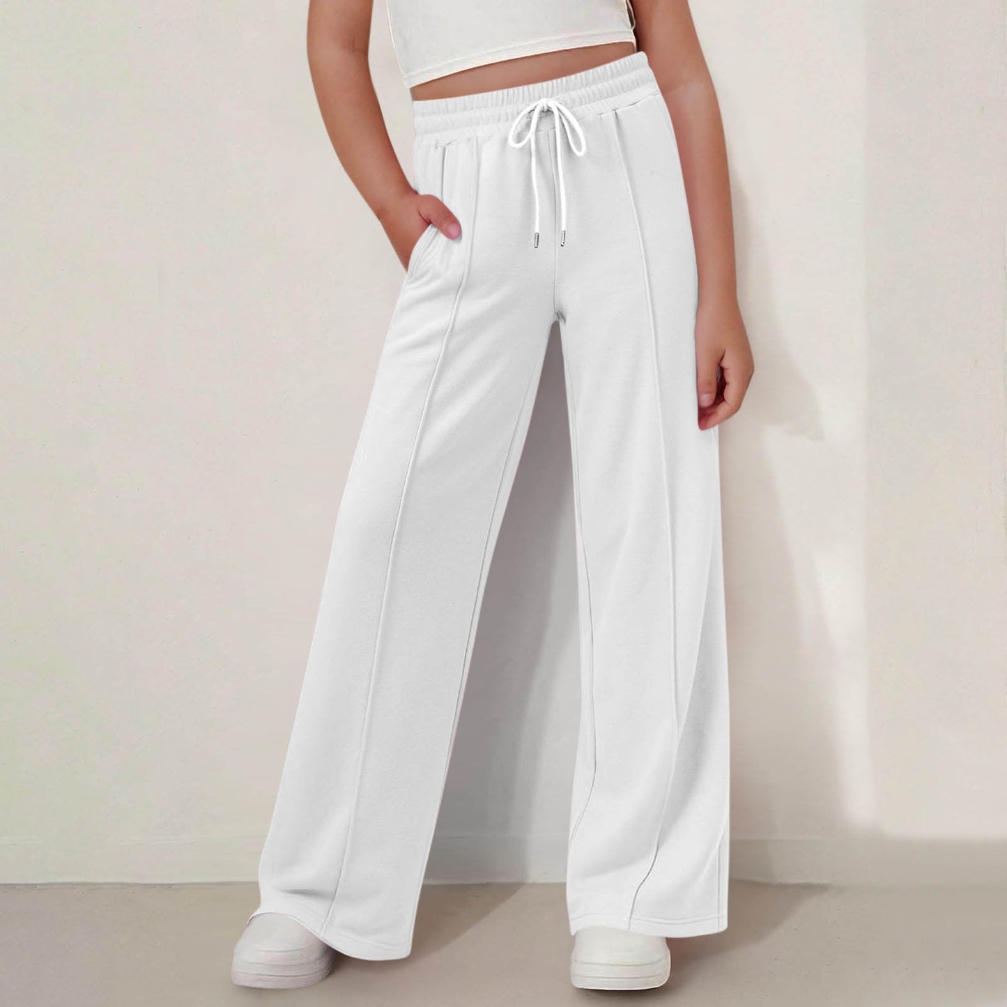 Women's Wide-Leg Sports Trousers NOVAE