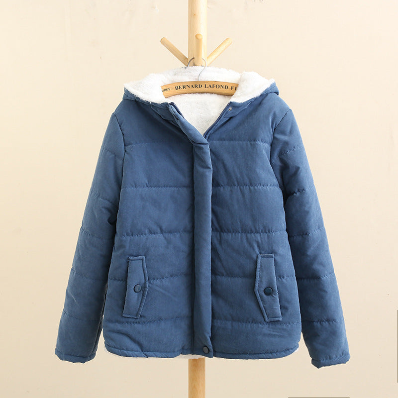 Women's quilted transitional jacket with cozy fleece lining and practical pockets NOVAE