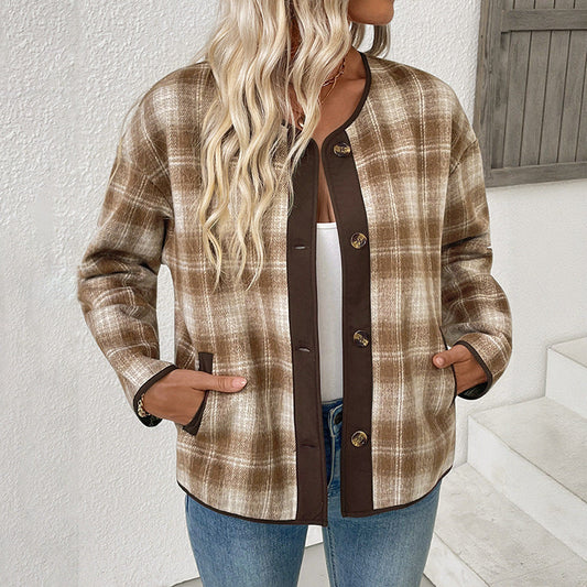 Women's Checked Overshirt NOVAE
