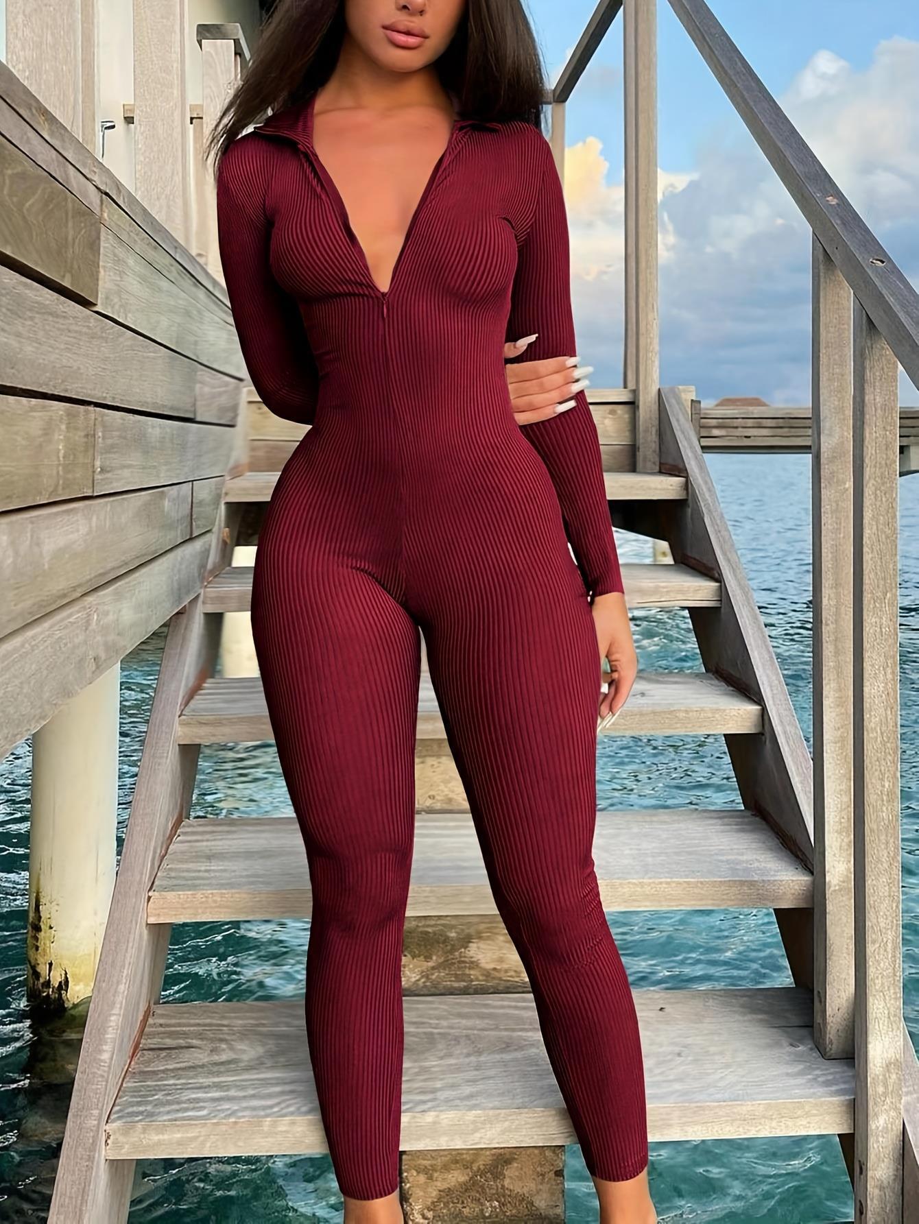 Women's long-sleeved jumpsuit NOVAE