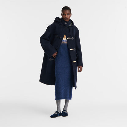 Women's High-Quality Duffle Coat with Hood and Modern Details NOVAE