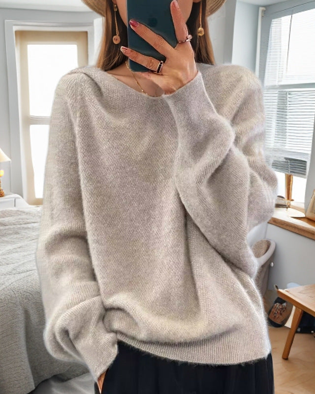 Women's cozy cashmere sweater NOVAE