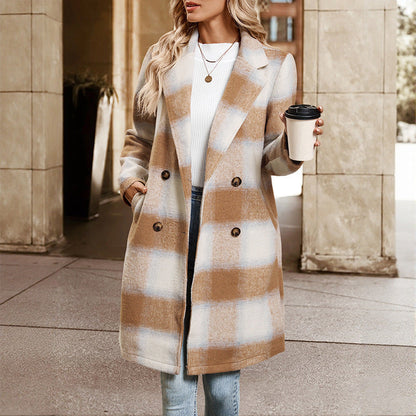 Women's elegant wool coat NOVAE
