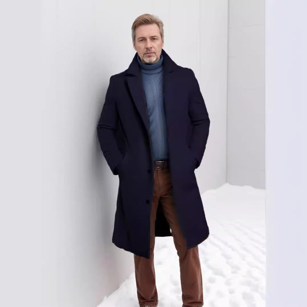 Men's elegant wool coat NOVAE