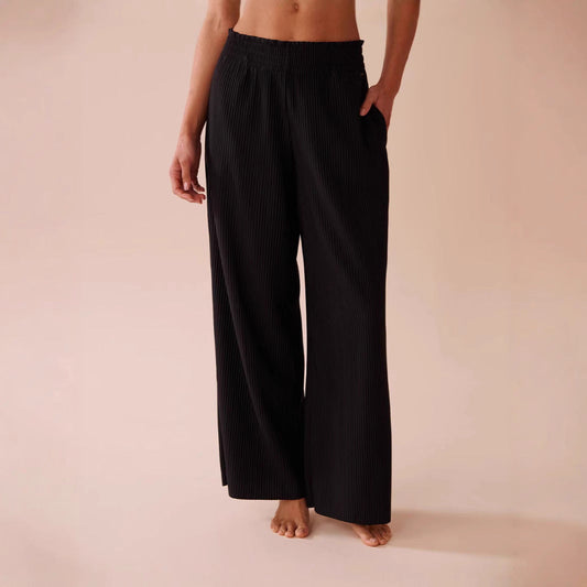 Women's elegant pleated casual trousers NOVAE