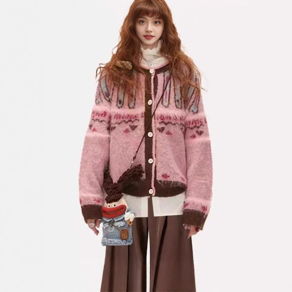 Women's Fashionable Knit Sweater NOVAE