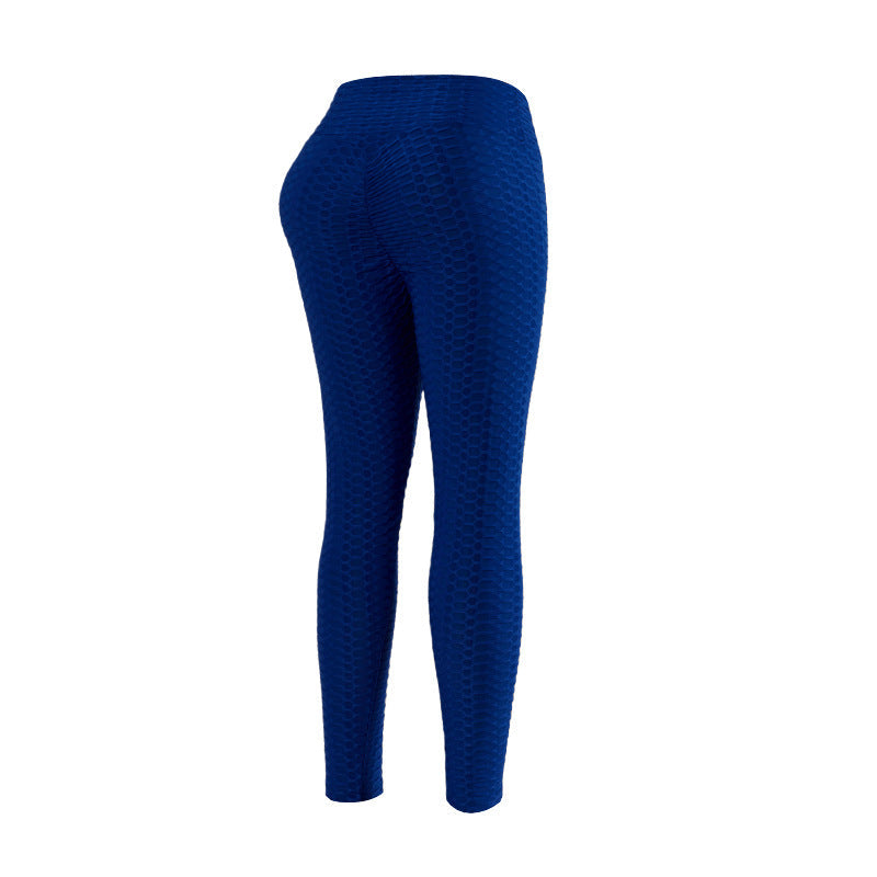 Women's sporty leggings with a textured surface NOVAE