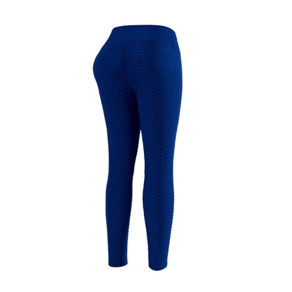 Women's sporty leggings with a textured surface NOVAE