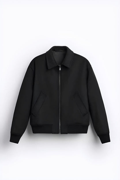 Men's colorful fleece bomber jacket with side pockets NOVAE