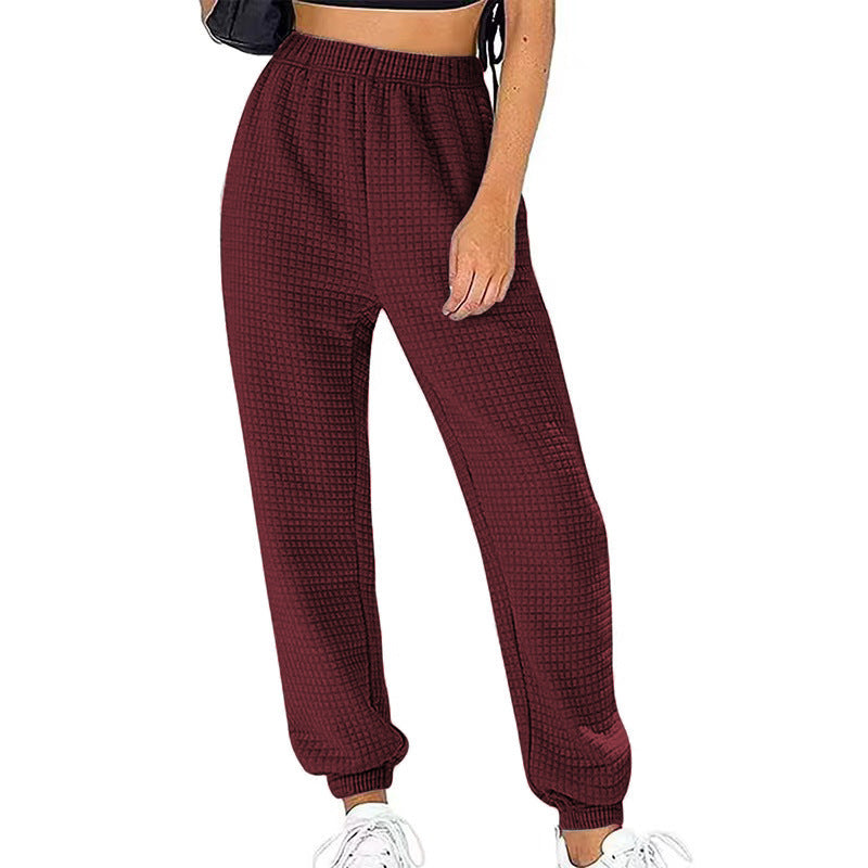 Women's casual trousers with a structured design NOVAE