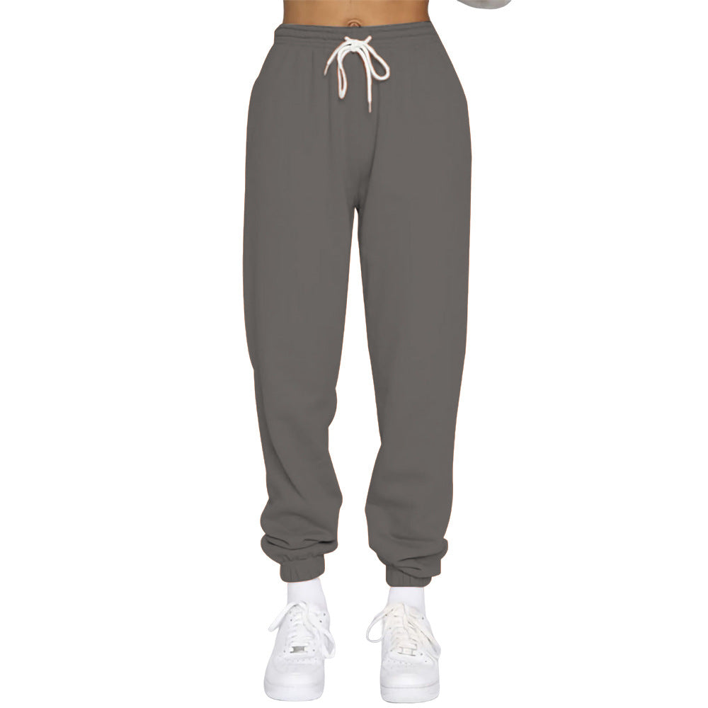 Women's Comfortable Jogging Pants with Adjustable Waistband and Elastic Cuffs NOVAE
