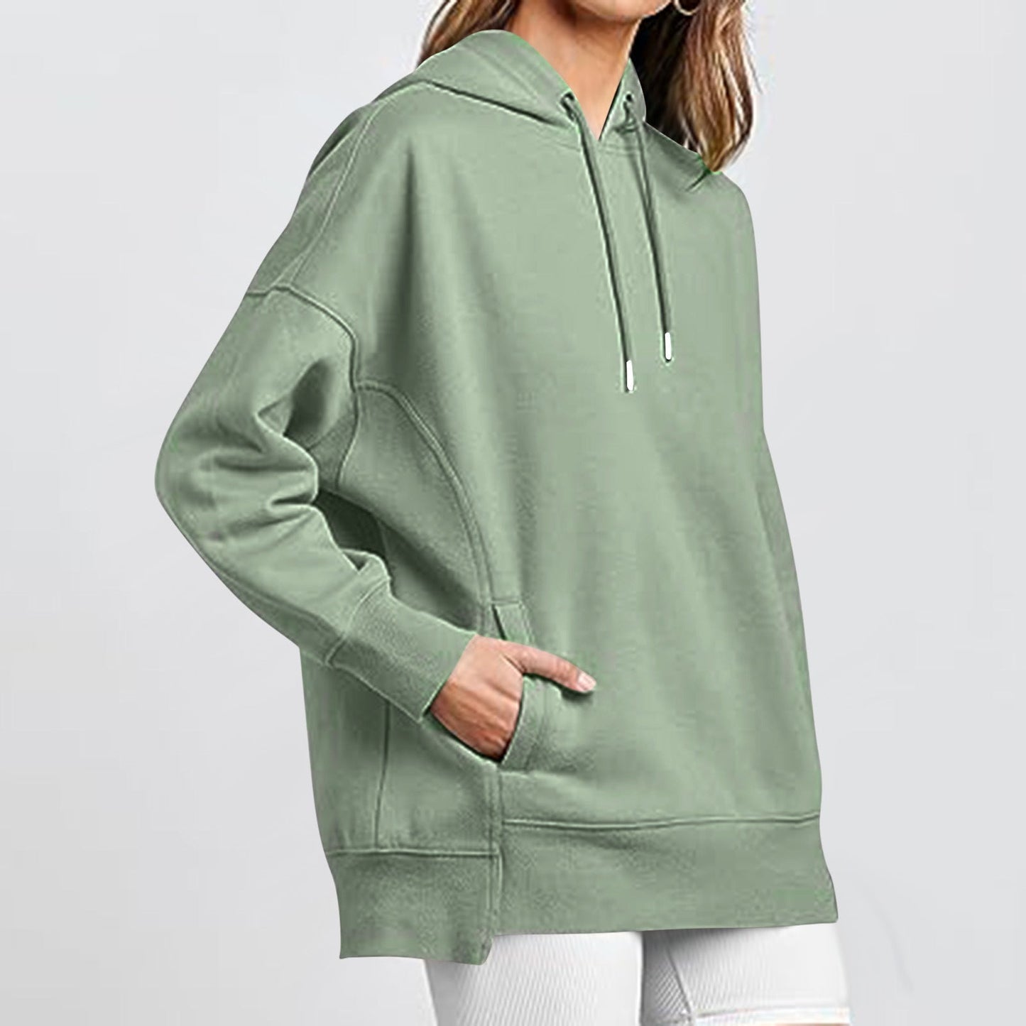 Women's Oversized Hoodie with Pockets and Kangaroo Style NOVAE
