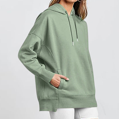 Women's Oversized Hoodie with Pockets and Kangaroo Style NOVAE