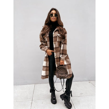 Women's Checked Overshirt NOVAE