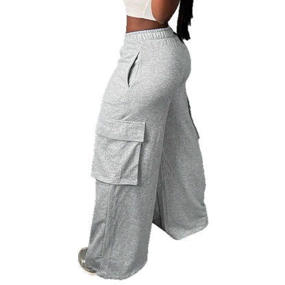 Women's palazzo style cargo pants NOVAE