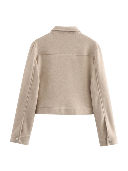 Women's cropped utility jacket NOVAE