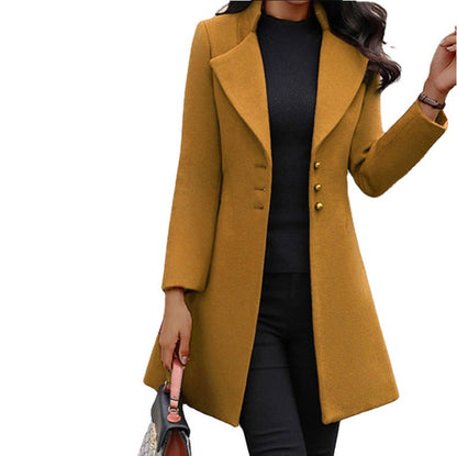 Women's elegant and stylish wool coat NOVAE