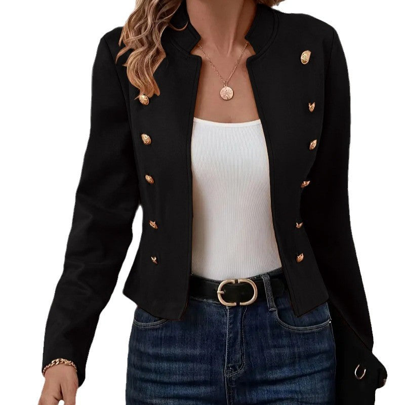 Women's blazer jacket with elegant button details and high-quality workmanship NOVAE