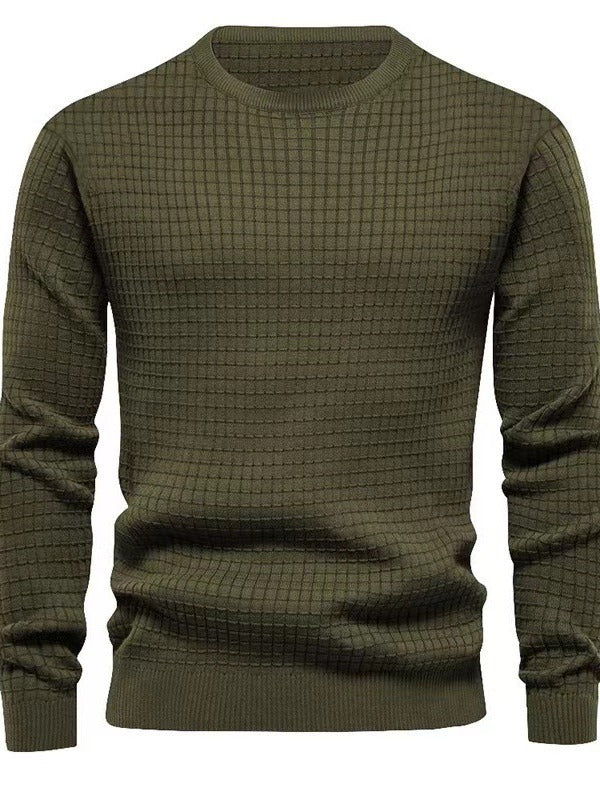 Men's structured knit sweater NOVAE