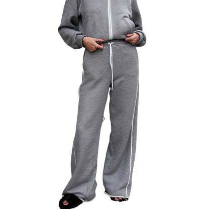 Women's casual tracksuit with high collar and elasticated cuffs NOVAE