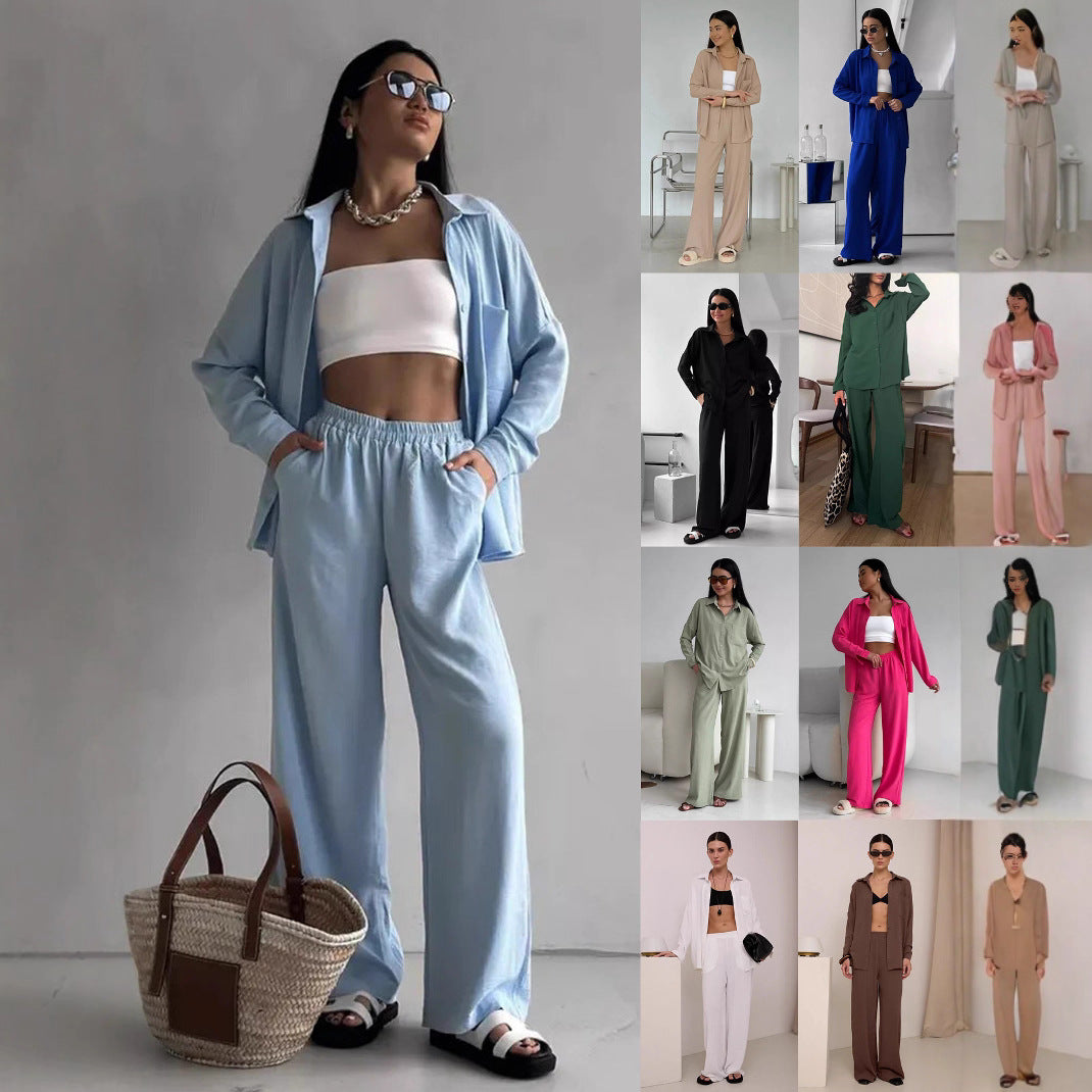 Women's trendy loose-fit shirt blouse NOVAE