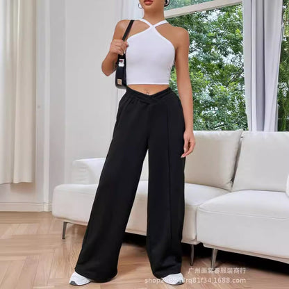 Women's Wide-Leg Leisure Trousers NOVAE