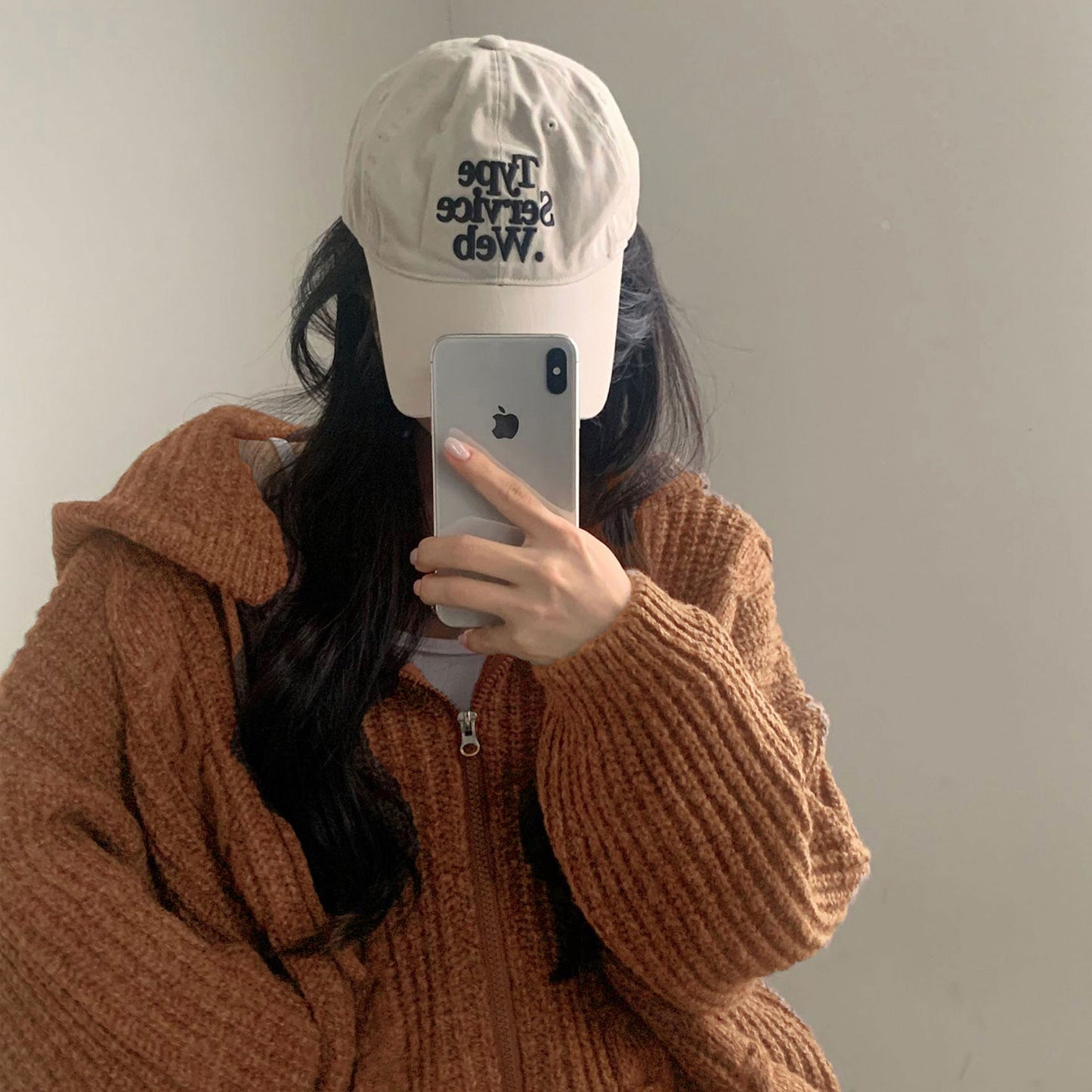 Women's Comfortable Hooded Cardigan with Zipper NOVAE