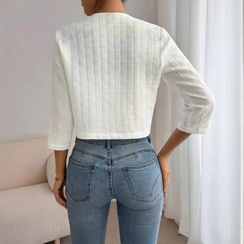 Women's fashionable short jacket NOVAE