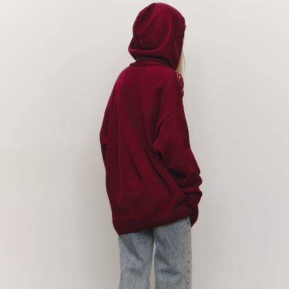 Women's hoodie with a generous cut and trendy design NOVAE