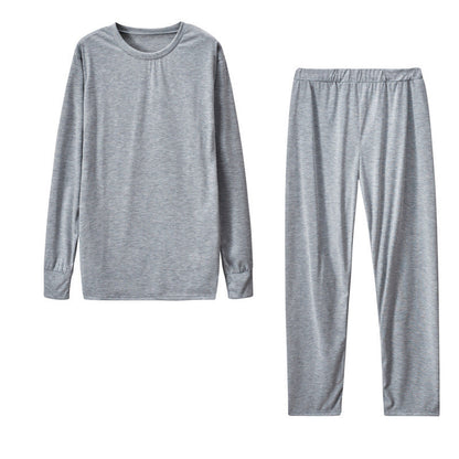 Women's Long Sleeve Pajama Set with Elastic Pants NOVAE