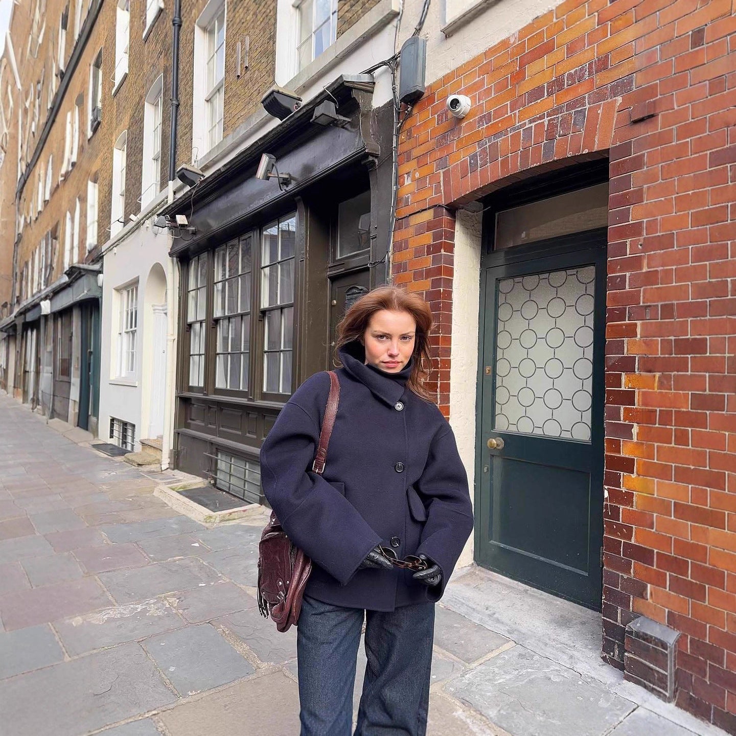 Women's oversized wool jacket NOVAE