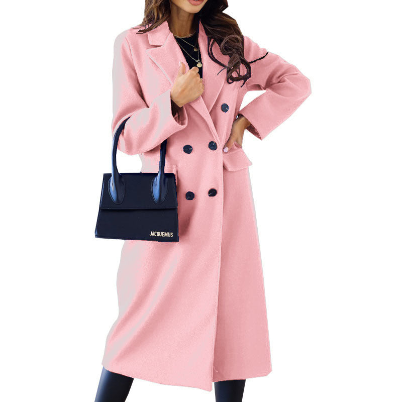 Women's Elegant and fashionable wool coat NOVAE