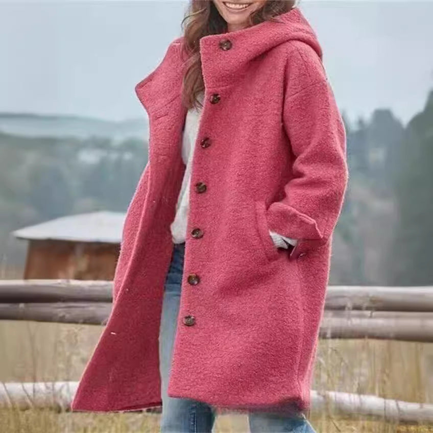 Women's oversized wool coat NOVAE