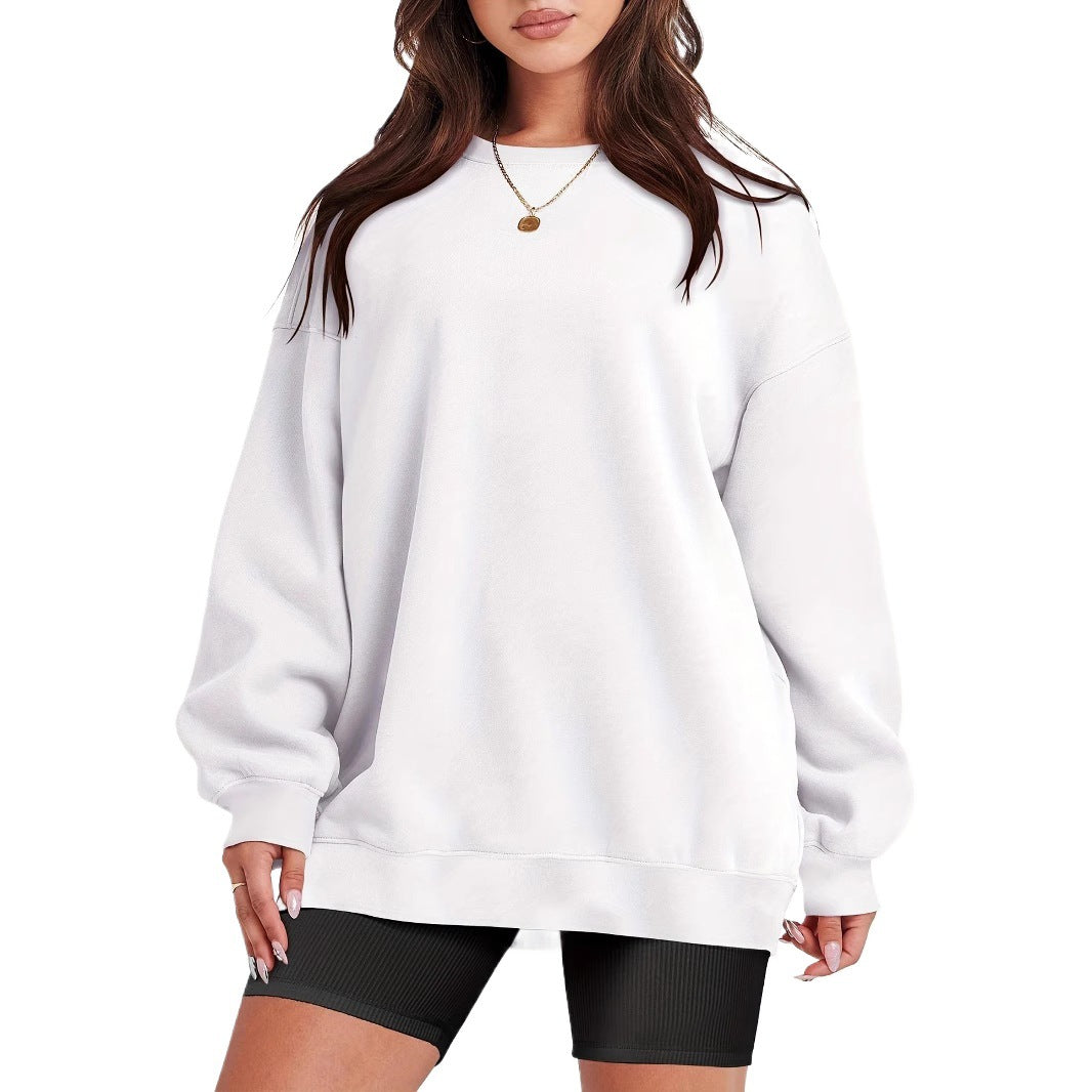 Women's oversized sweatshirt with a relaxed fit NOVAE