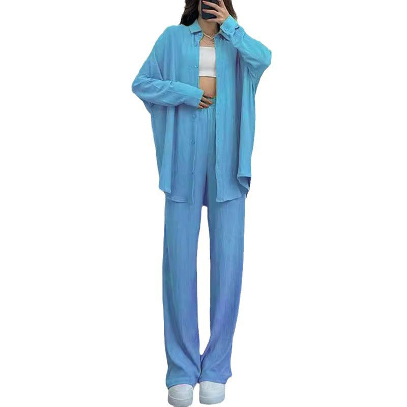 Women's casual jumpsuit with chic shirt NOVAE