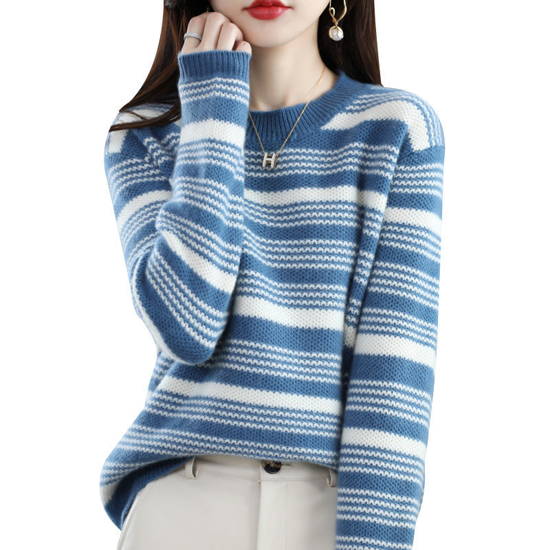 Women's patterned knit sweater NOVAE